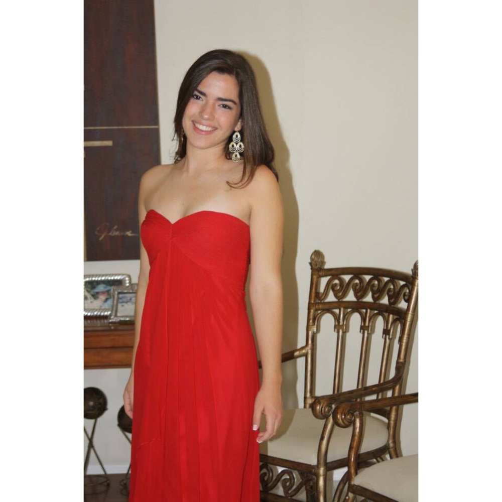 Long Strapless Dress